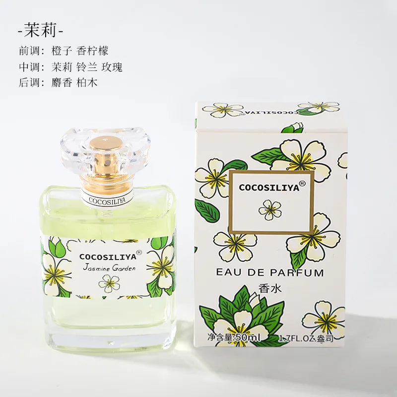 New 50ML Perfume Long-lasting floral fragrance Osmanthus Rose Lavender Gardenia Eau de Parfum For Unisex Original Perfume Brand