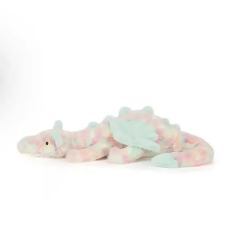 Flying Dragon Series Rainbow Dragon Matcha Dragon Doll Toys Can Soothe Cats and Dogs Pets Holiday Gifts Christmas Halloween