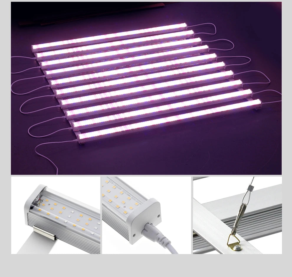 SunLight Tube LED Plant Grow Light Full Spectrum Hydroponic Vegetable Fill Light Greenhouse Greenhouse Cultivation Light