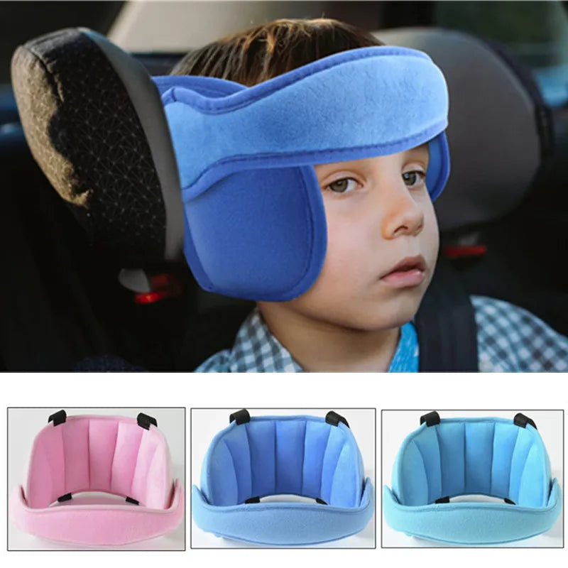 Kid Head Fixing Belt Car Baby Head Strap Child Car Baby Safety Pillow Head Belts Body Supports Support Kids Car Fastening Belt