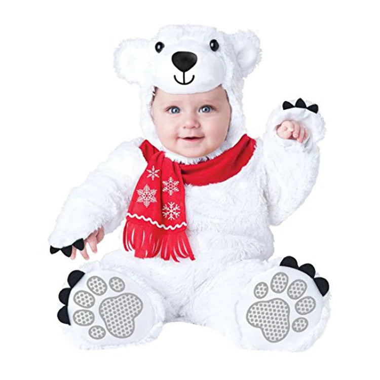 New Arrival High Quality Baby Boys Girls Halloween Dinosaur Costume Romper Kids Clothing Set Toddler Co-splay Triceratops
