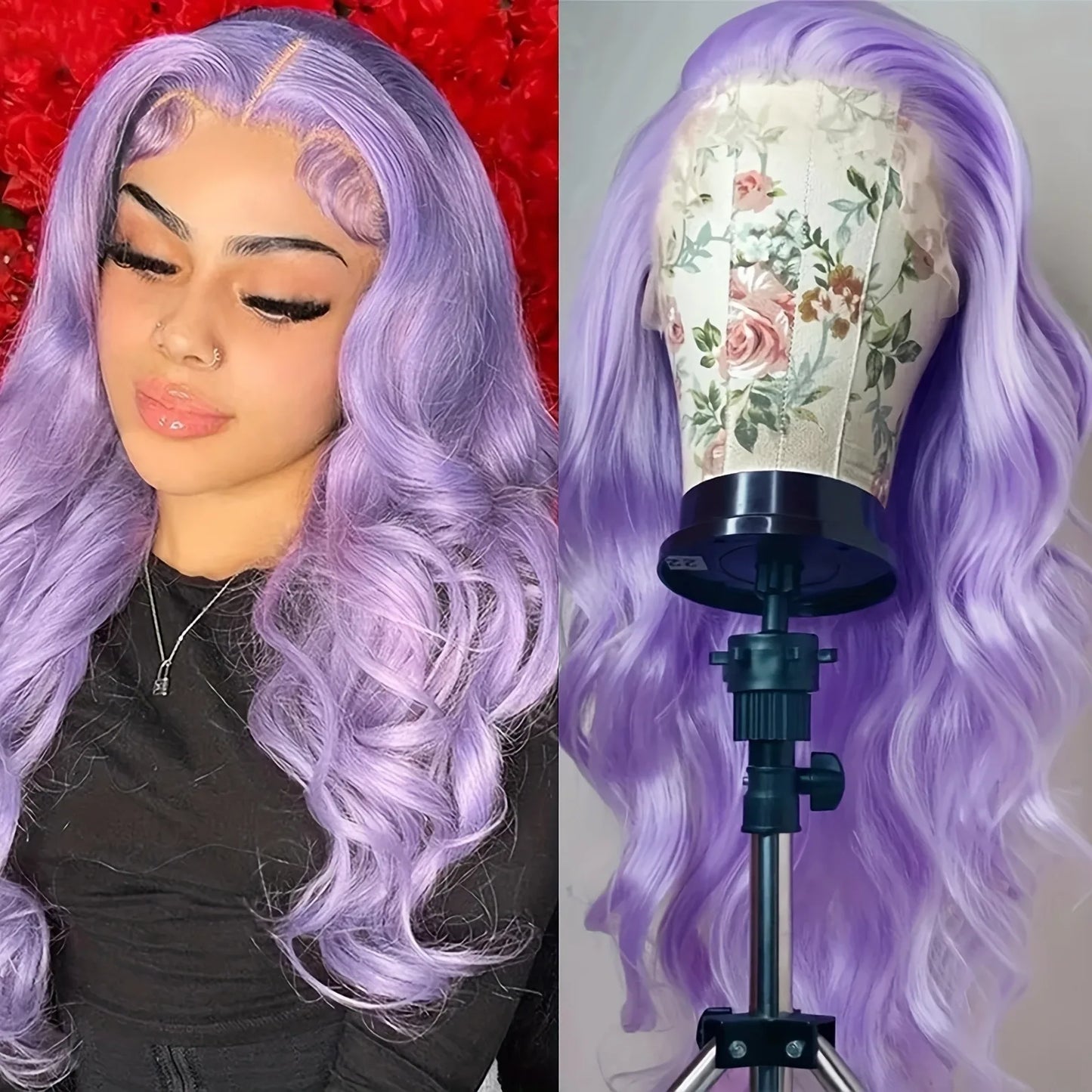 White Wig Body Wavy Lace Front Wig 13x4 HD Heat Fiber Pre Plucked Synthetic And Blend For Women Daily Wear Clearance Cosplay
