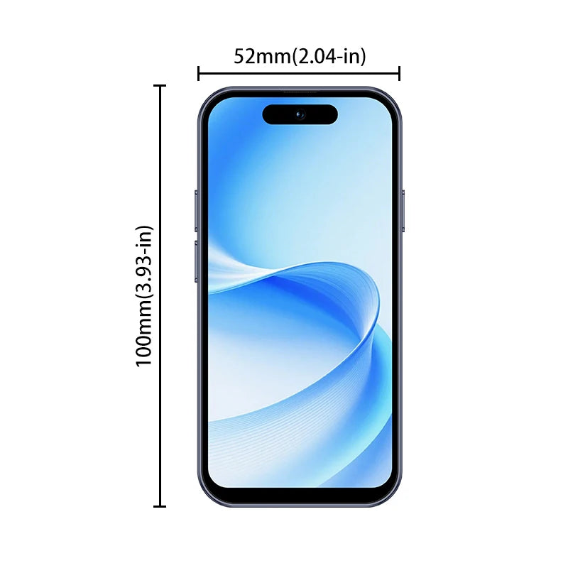 ONEMYTH 2026 new A18 Pro mini smartphone, 2GB RAM 16GB ROM, 4G network, 4.0-inch portable small Android phone