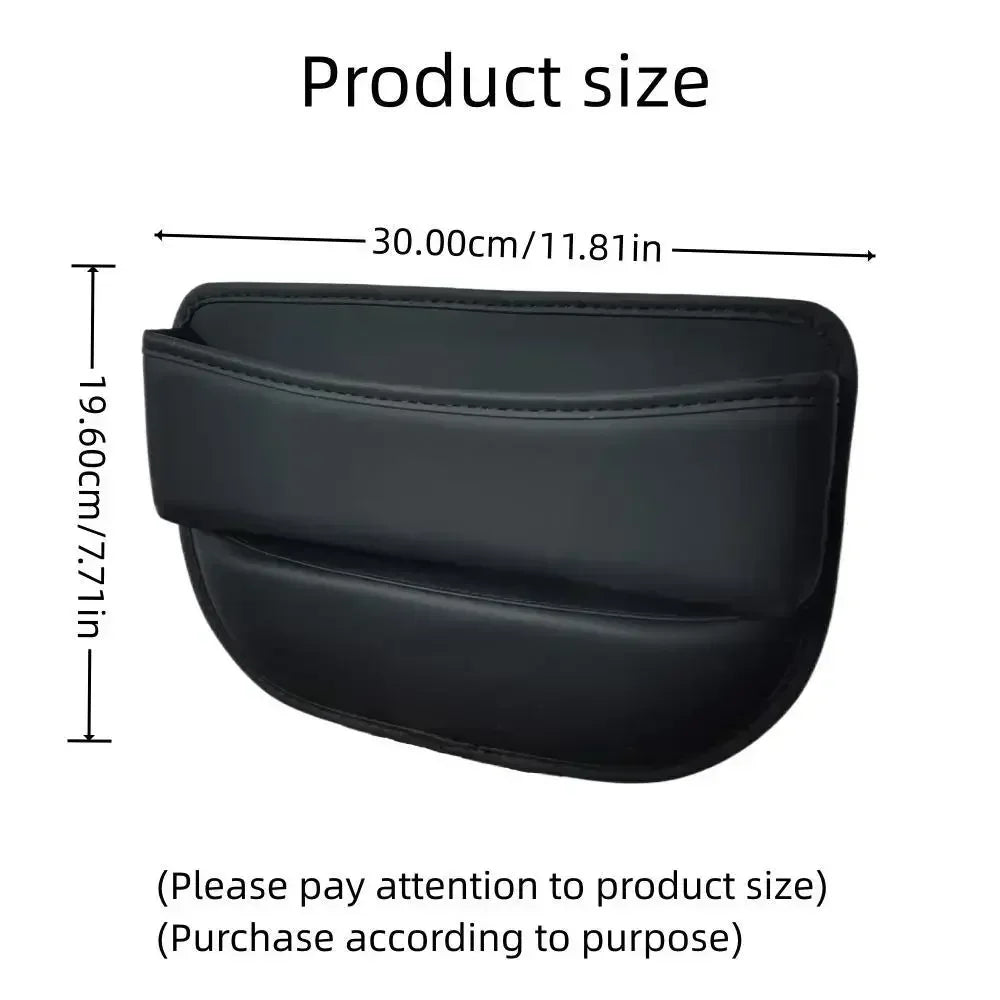 Leather Car Seat Gap Filler Organizer and Storages Automotive Accessories Universal for Car SUV Truck Fill The Gap Amagi