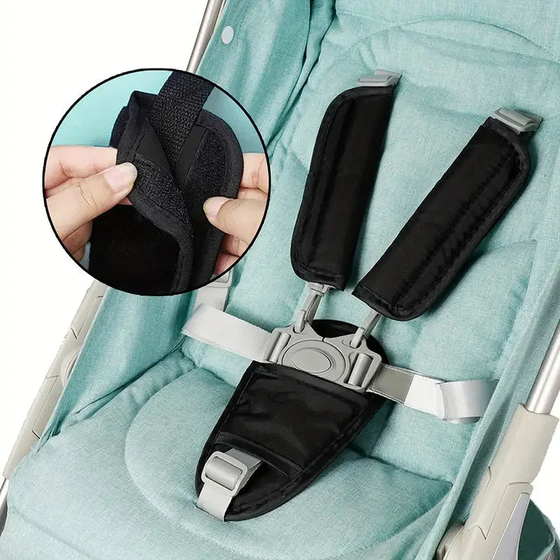 Baby Car Seat Belt Pads Universal Stroller Shoulder Strap Covers Prevent strangulation Soft Pram Safety Harness Cushions Guards