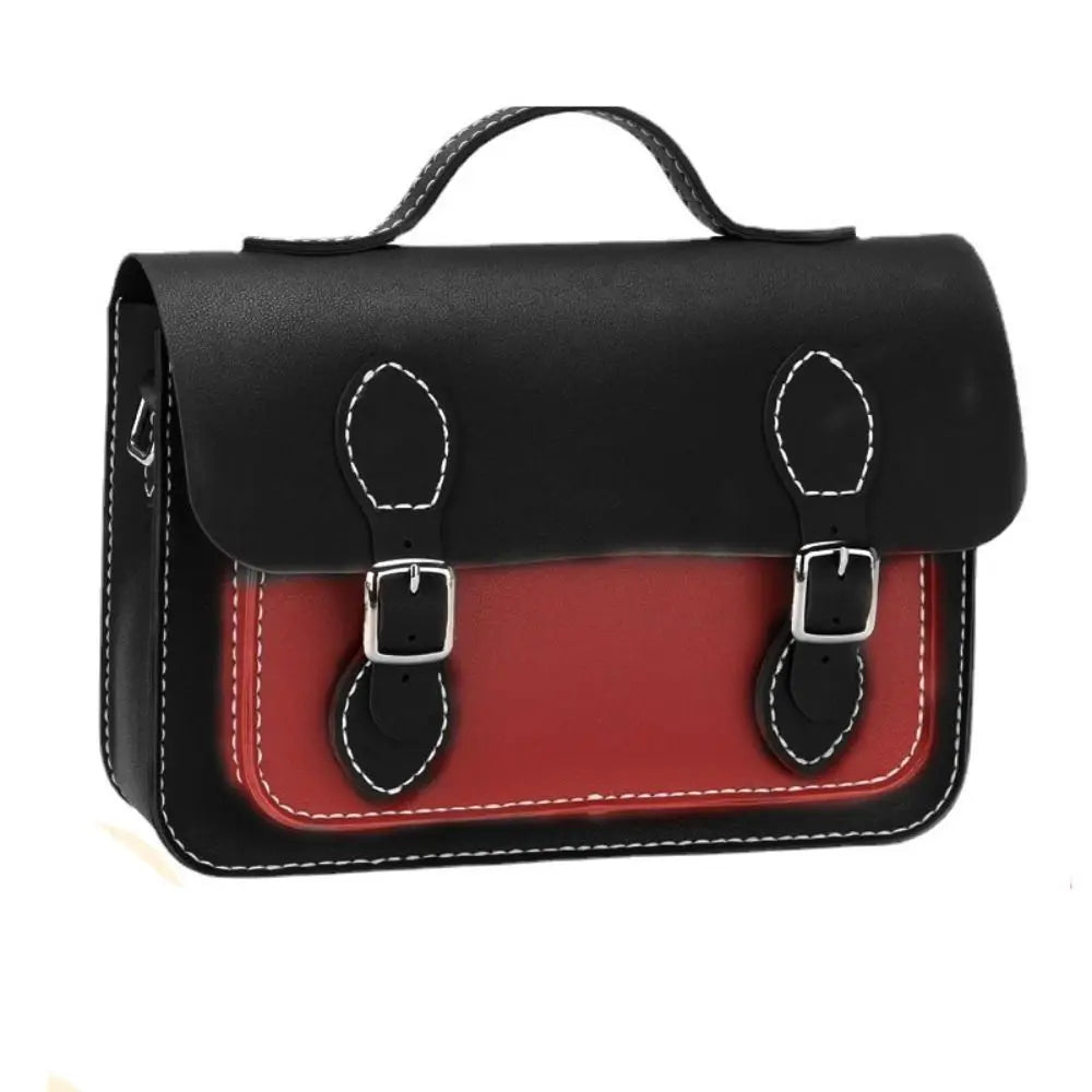 New PU Leather DIY Material Bag DIY 10 Colors Shoulder Crossbody Bag Hand-stitched Self-made Bag Women