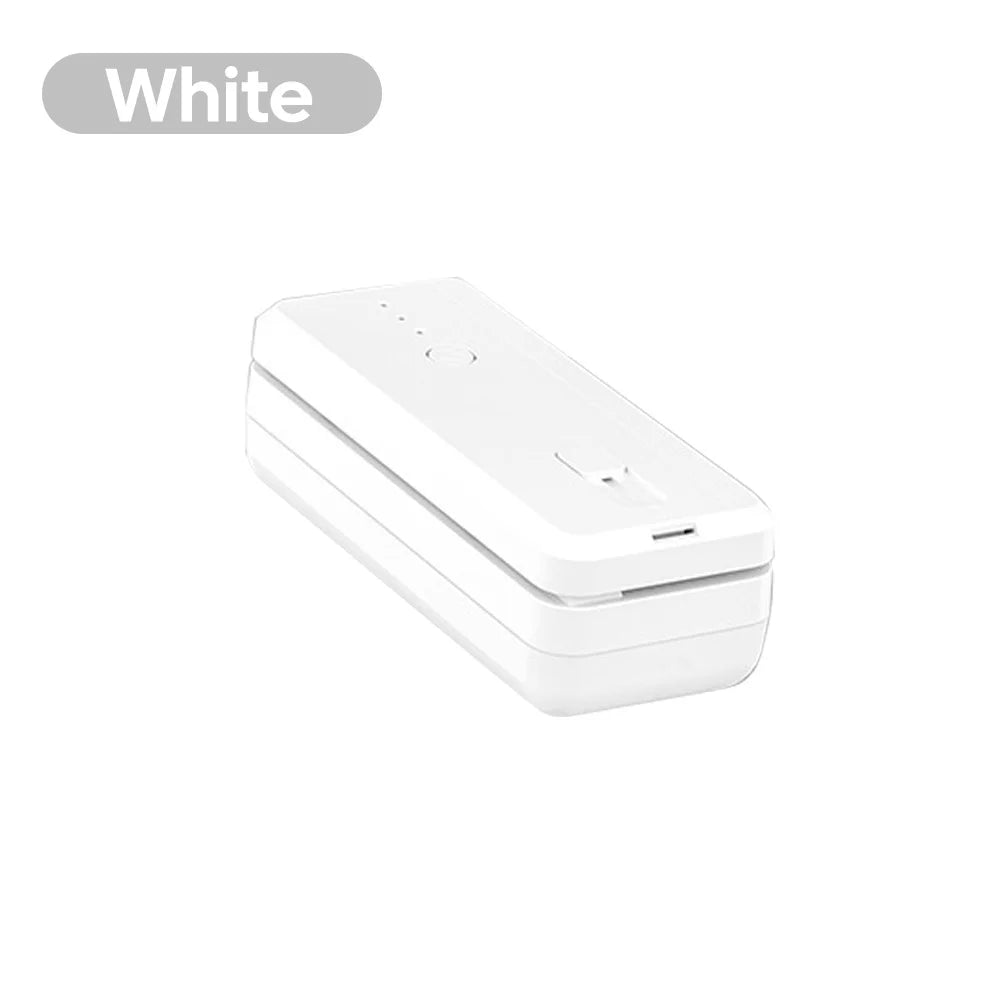Portable Mini Sealer 2 in 1 Food Plastic Package Bags Sealing Machine USB Rechargeable Magnetic Handheld Plastic Bag Heat Sealer