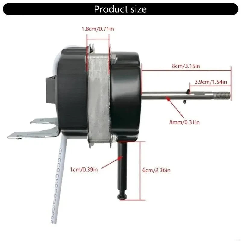 J1HF Electric Fan Motor Double Bearing Remote Control Motor 60W Wall Fan Floor Fan