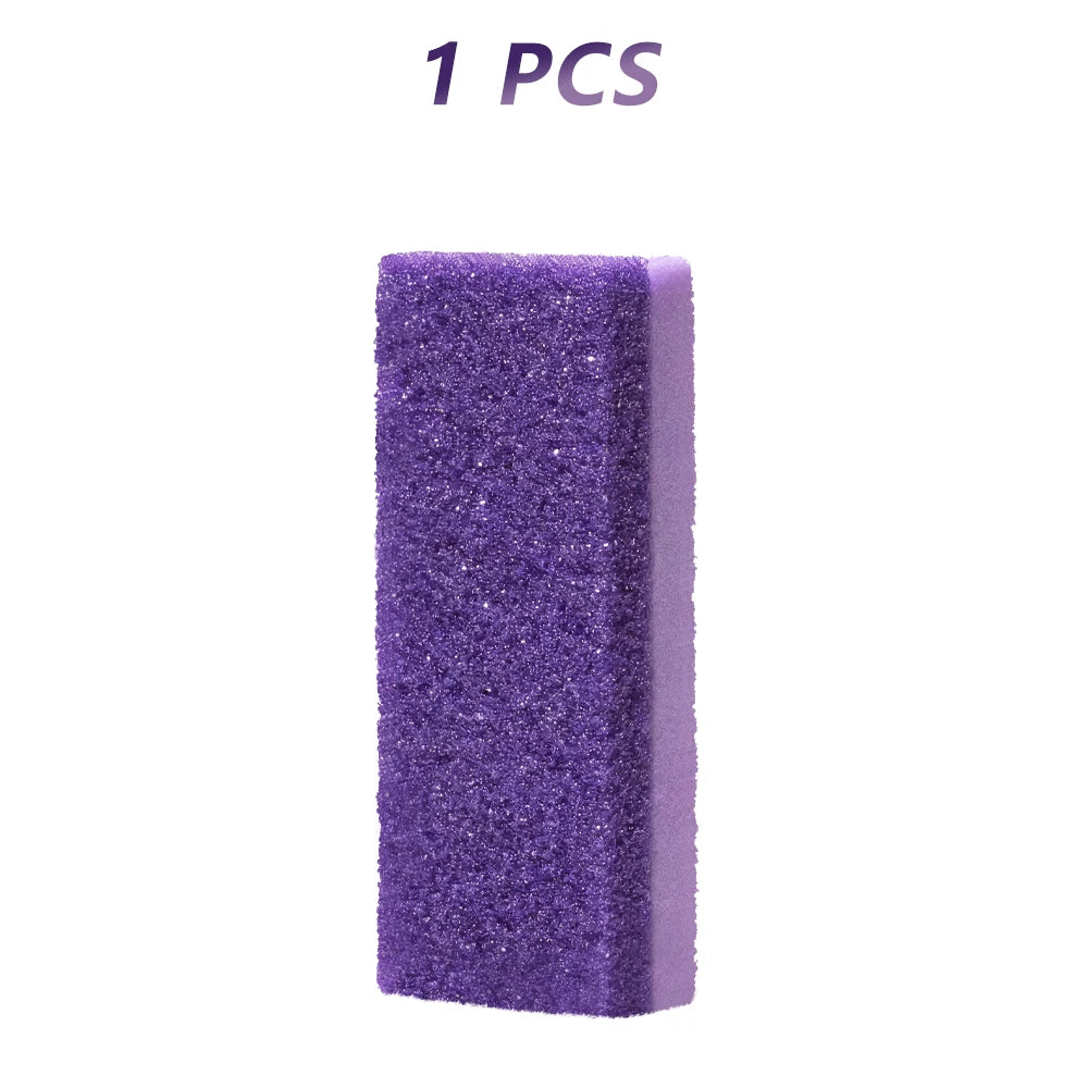 1/10Pcs Foot Pumice Stone Foot File Callus Dead Skin Remover Foot Heel Scrubber Smooth Feet In Seconds Pedicure Exfoliator Tool