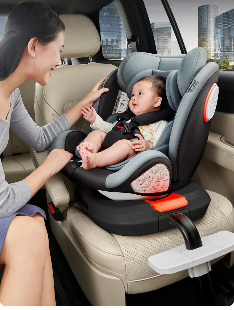 Baby Car Seats Infant Safety Car Seats Child Safety Booster Car Seats Convertible Child Safety Car Seats with Isofix for 0-12Y