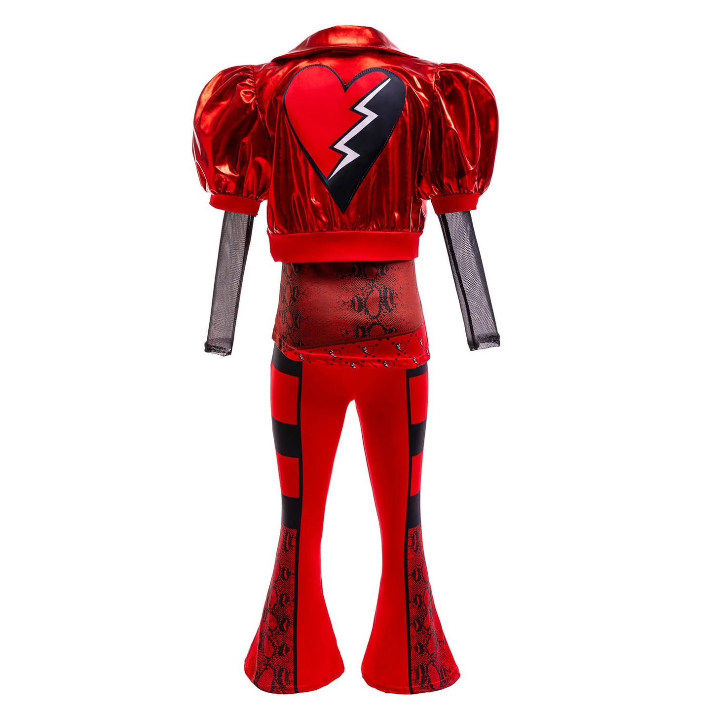 Descendant Costume Play 2026 Teen Fantasy Comedy Film The Rising of Red Cosplay Kylie Cool Outfit Halloween Dress up for Girls