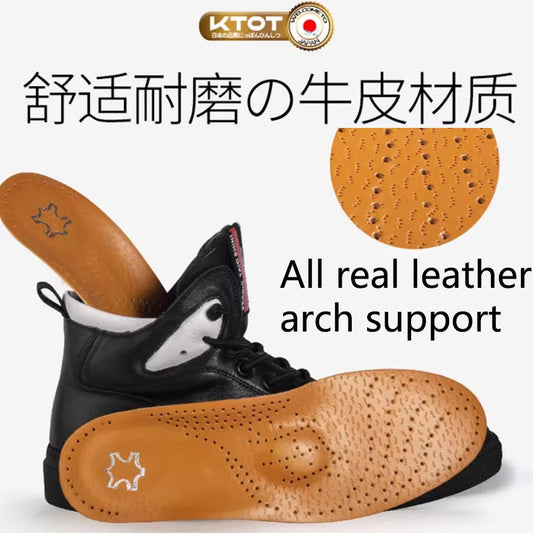 Good Leather Orthotic Insole For Flat Feet Arch Support Orthopedic Leather Sport Insole For Men Women O/X Leg Corrected Insoles