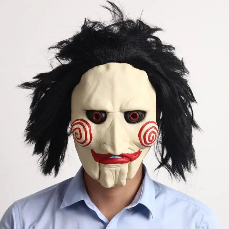 Halloween Various Clown Mask Cosplay Party Mask Latex Masks Helmet NPC Funny Prank Scare Headgear Bar Party Costume Props Mask