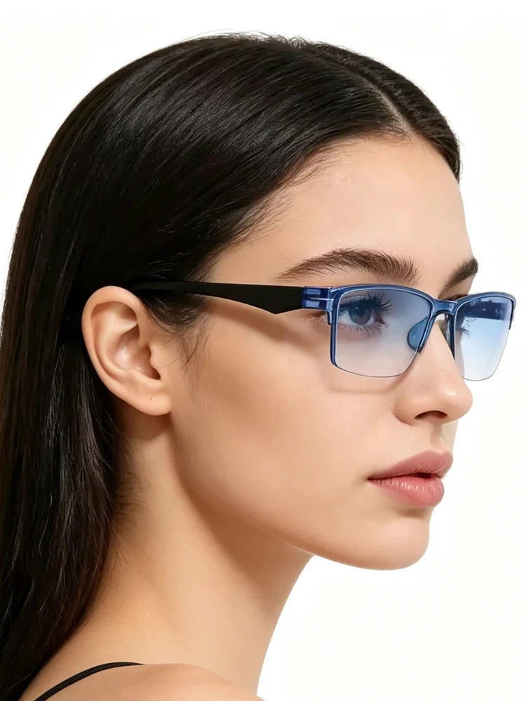 Smart Automatic Zoom Eyeglasses Anti-Blue Light Reading Glasses Men Women Optical Spectacle Computer Eyeglass