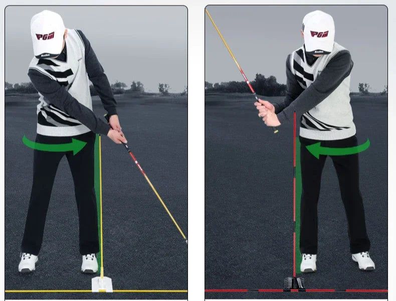 Golf Swing Trainer Corrector Training Angle Adjustment Posture Correction JZQ022