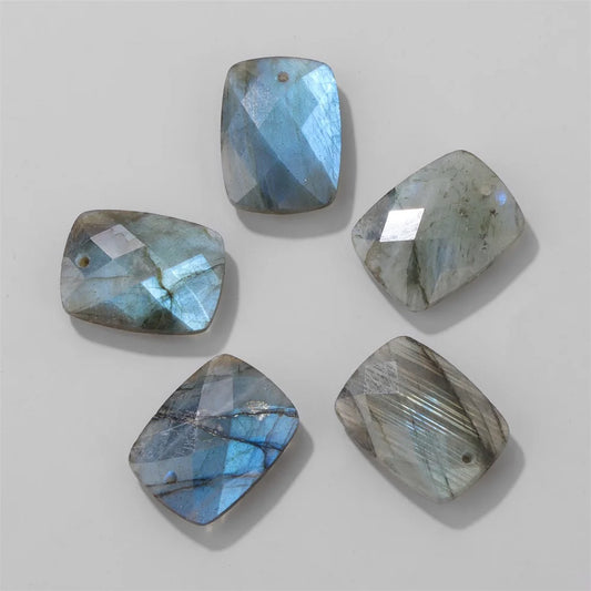 High Quality Natural Stone Labradorite Beads Charms Shiny Healing Gem Stone For Jewelry Making Necklace Earrings Accessries