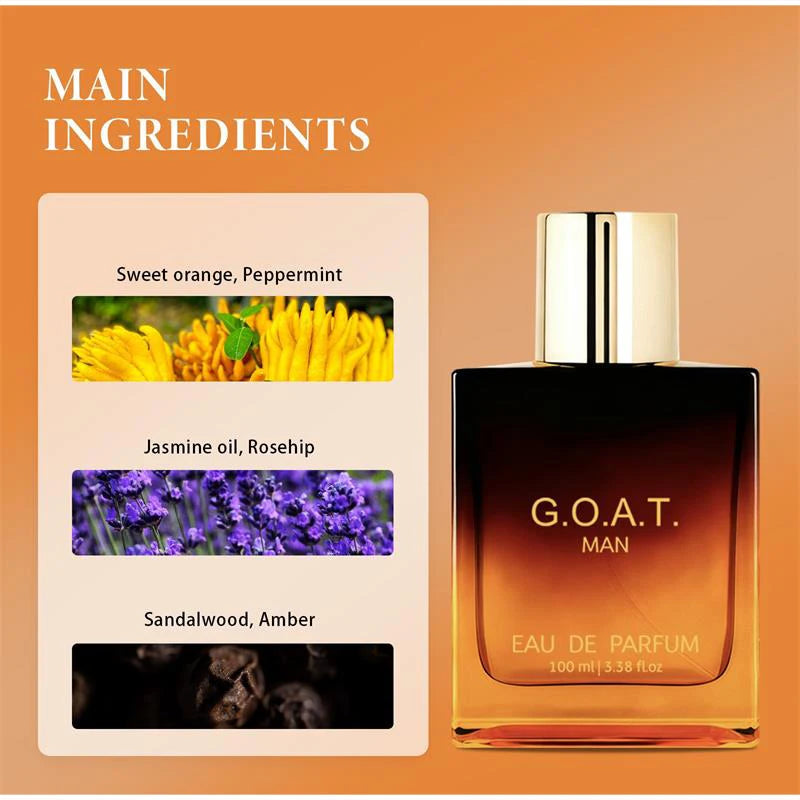 Luxury Charming CEO Perfume Spray,Men Eau De Parfum Mist,Floral Fruity Women Date Scent,Vanilla/Sandalwood/Lemon/Amber Fragrance