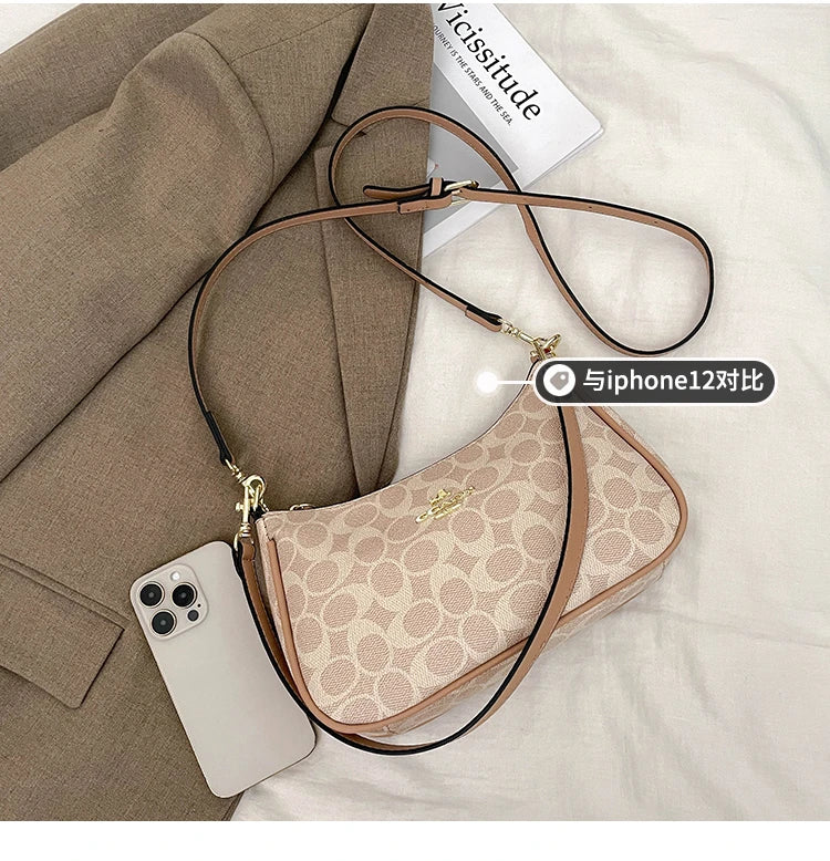 Luxury Women High End Leather Elegant Fashion Tote Bag Designer Shoulder Handbag For Modern City Lifestyle And Daily Use
