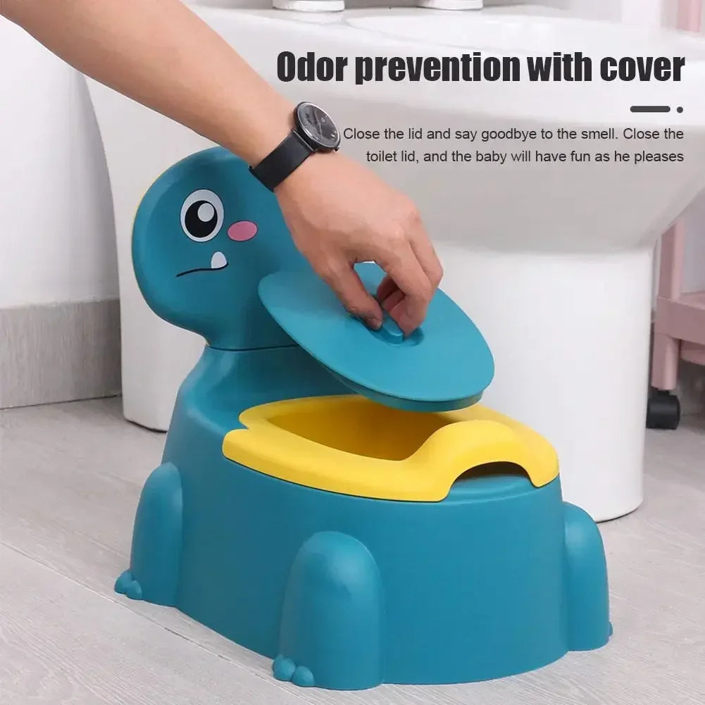 Baby Toilet Seat Cartoon Dinosaur Type Thickening Plastic Child Special Potty Urinals Infant Boys and Girls Toilet Supplies