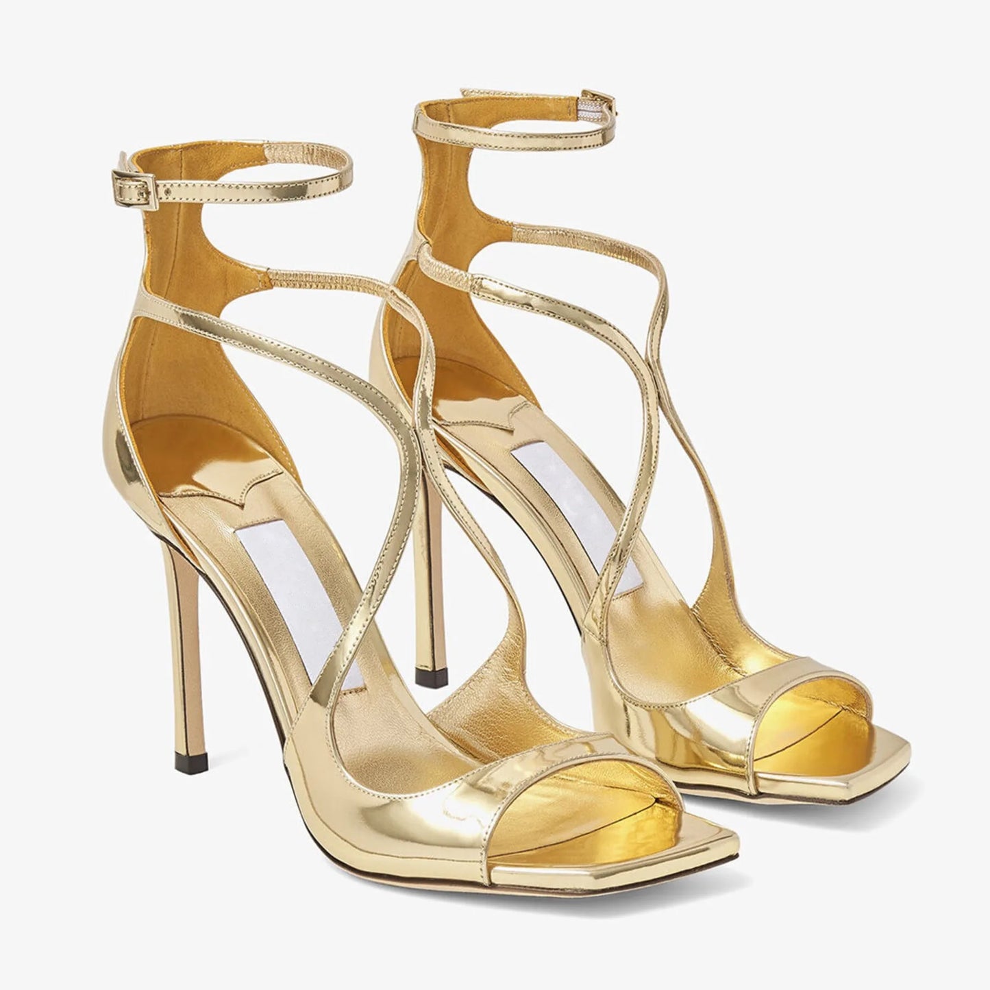 Summer New Fashionable High-heeled Women's Open Toed Sandals Dance Shoes Party Sexy 34-44 Large Women's Shoes