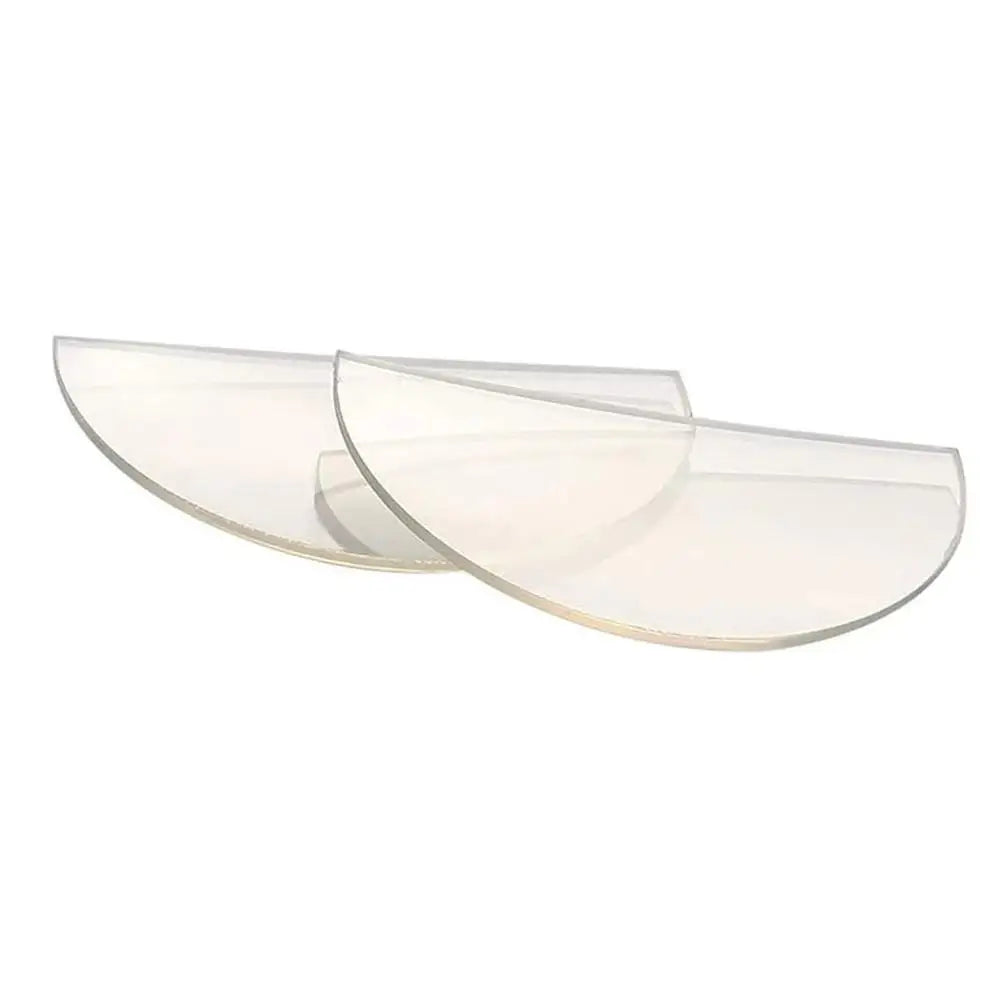2pcs Stick-on Reading Glasses Lens Liquid Silicone Bifocal Presbyopic Lenses Magnification Bifocal Lenses +100 to +350