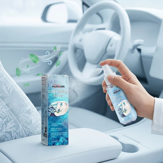 Car Cooling Spray Endothermic Evaporation Reduce Surface Heat Heatstroke Prevention Comfortable Driving Rapid Cooling Agent 50ml