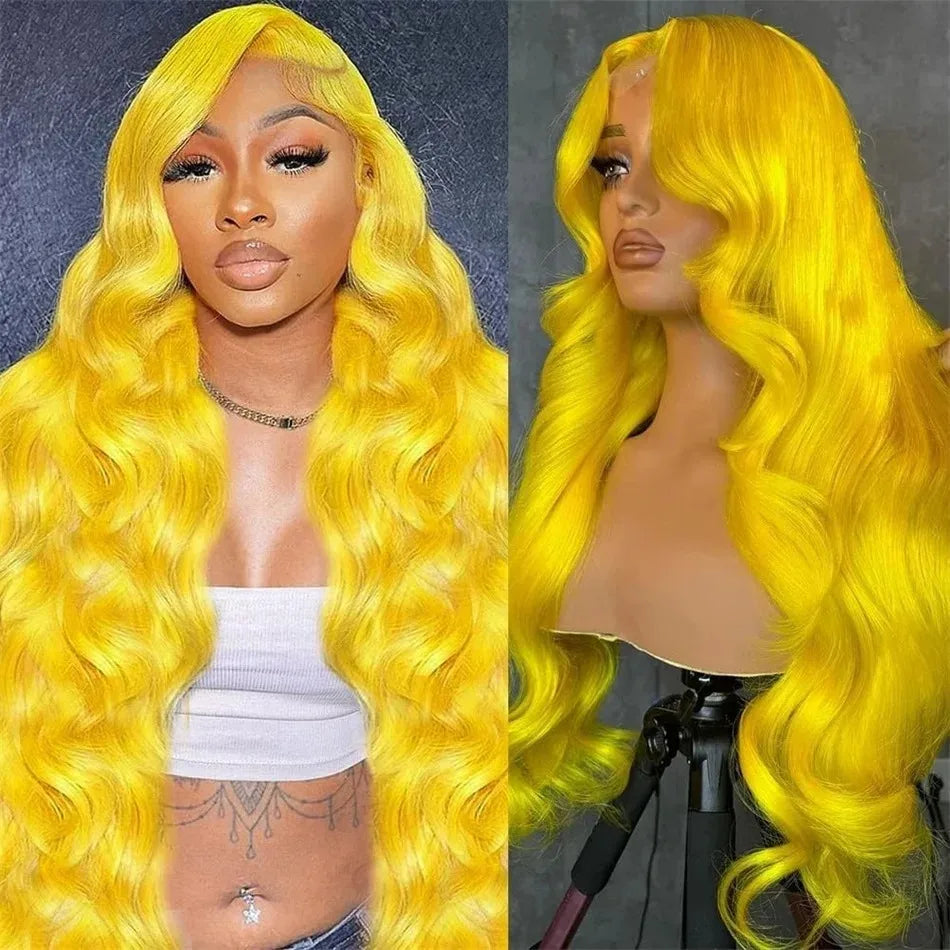 White Wig Body Wavy Lace Front Wig 13x4 HD Heat Fiber Pre Plucked Synthetic And Blend For Women Daily Wear Clearance Cosplay
