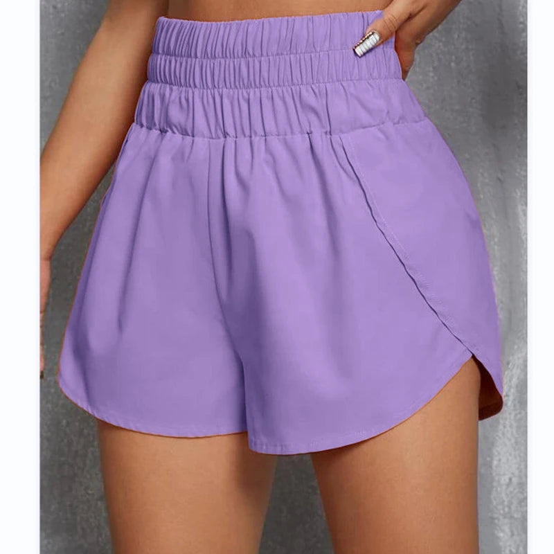 Women Shorts Gym Sports Casual Jogging Running Fitness Trouser Lady Elastic Waist Summer Streetwear Home Fashion Short Pants New