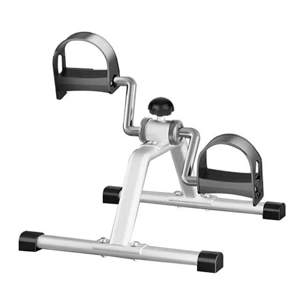 Portable Pedal Exerciser Mini Exercise Bike Adjustable Resistance Foot Peddler Machine Non Slip for Indoor Leg Rehabilitation