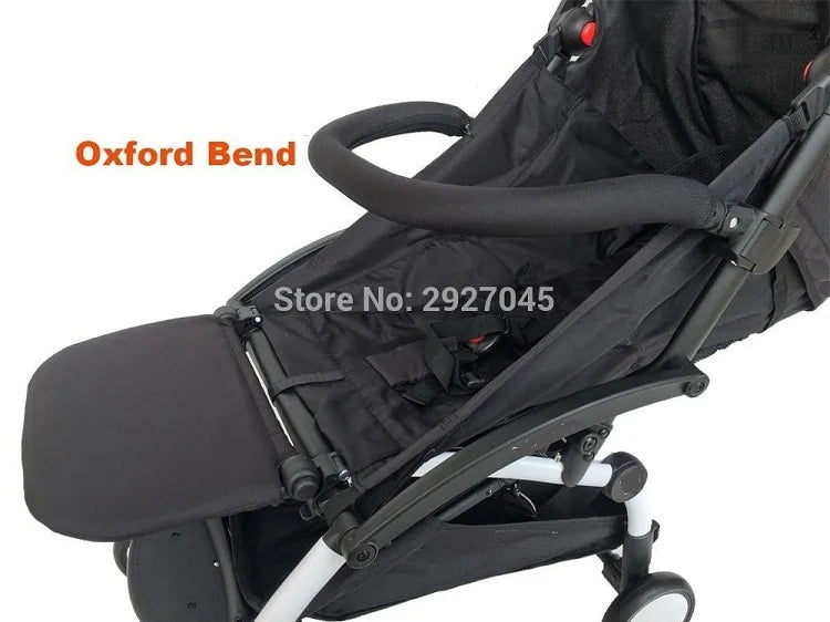 MomTan® Baby Stroller Accessories Armrest PU Leather Bumper Bar Handrail Extend Footboard Compatible with Babyzen YOYO 2 YOYO 3