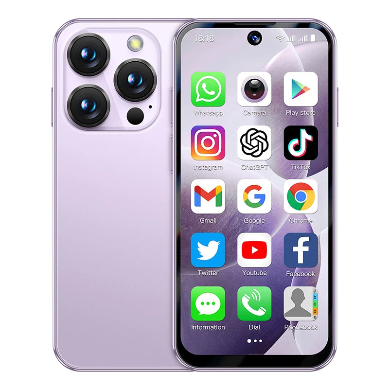 SOYES XS19 3G Smartphone 3.88inches MTK 2GB RAM 16GB ROM 5MP Camera Dual SIM Card Type-C Android Cellphone Face Unlock