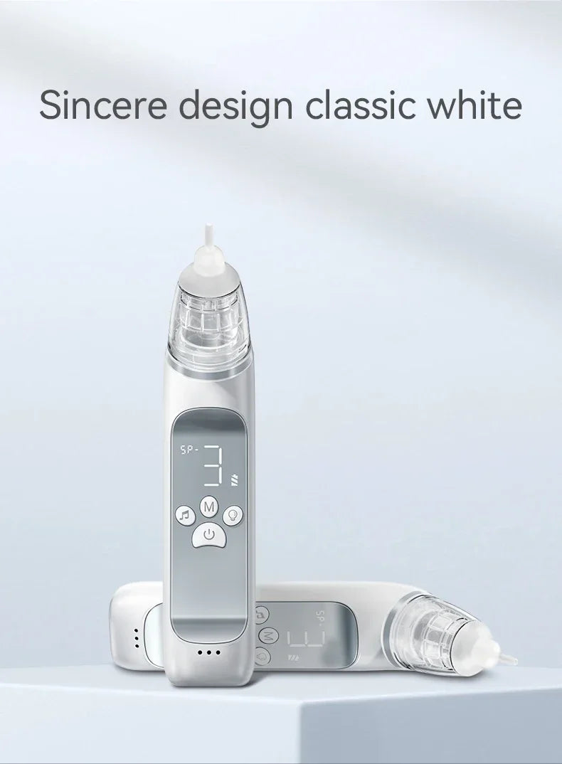 Electric Nasal Aspirator for Babies and Infants Gentle Snot Booger Cleaner Nasal Suction Machine for Congestion Relief Baby Care