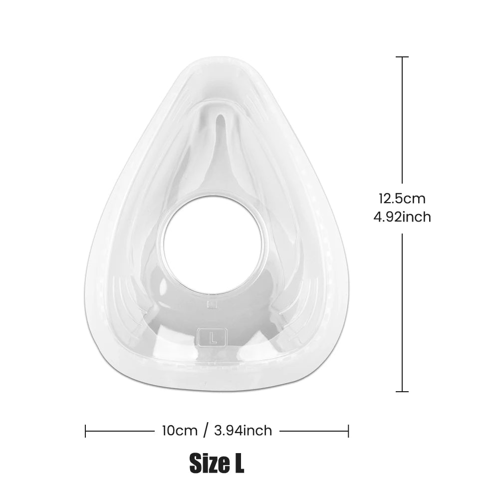 2/1 Pack CPAP Mask for AirFit F20 Full Face Mask Replacement, Covers Nose Mouth, Compatible with AirFit F20, Prevent Sleep Apnea