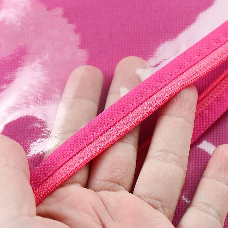 WholesaleLong Wig Storage Bag Holder Case Hair Extensions Storage Bag With Hanger For Wig Hair Extension Storage Bag With Hanger