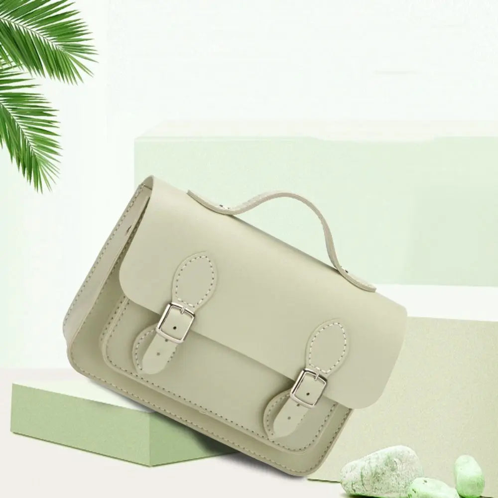 New PU Leather DIY Material Bag DIY 10 Colors Shoulder Crossbody Bag Hand-stitched Self-made Bag Women
