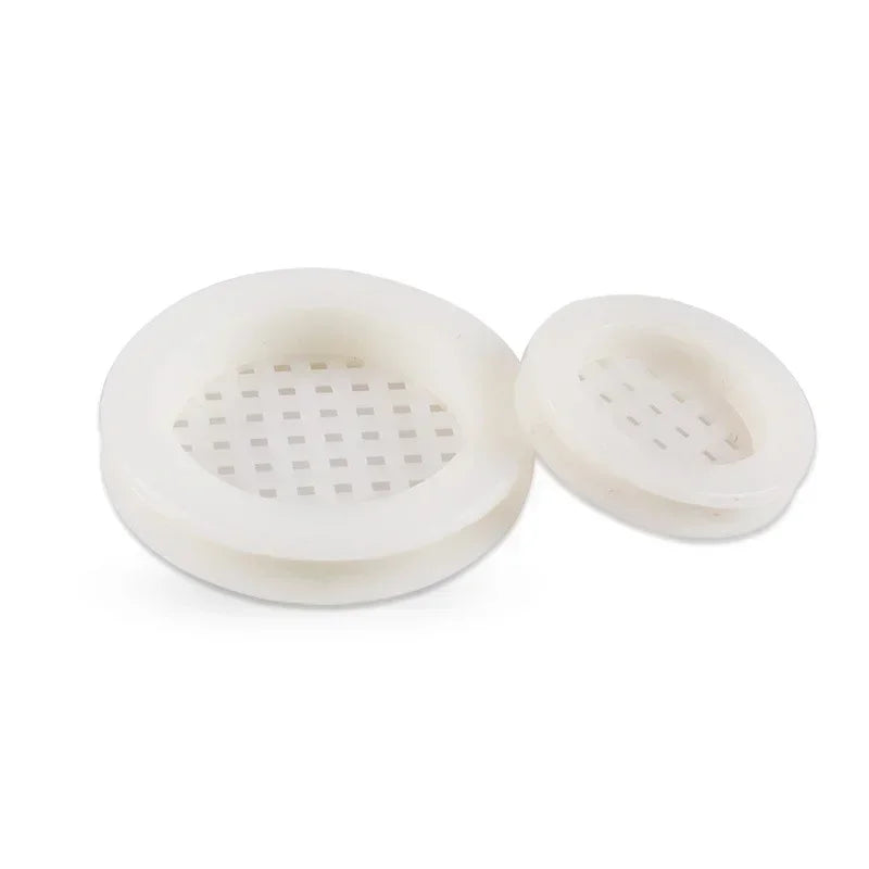 5/10pcs Air Vent Cover Plastic Round Louver Mesh Hole Plug Cabinet Grille Ventilation Systems Decorative Furniture Accessories