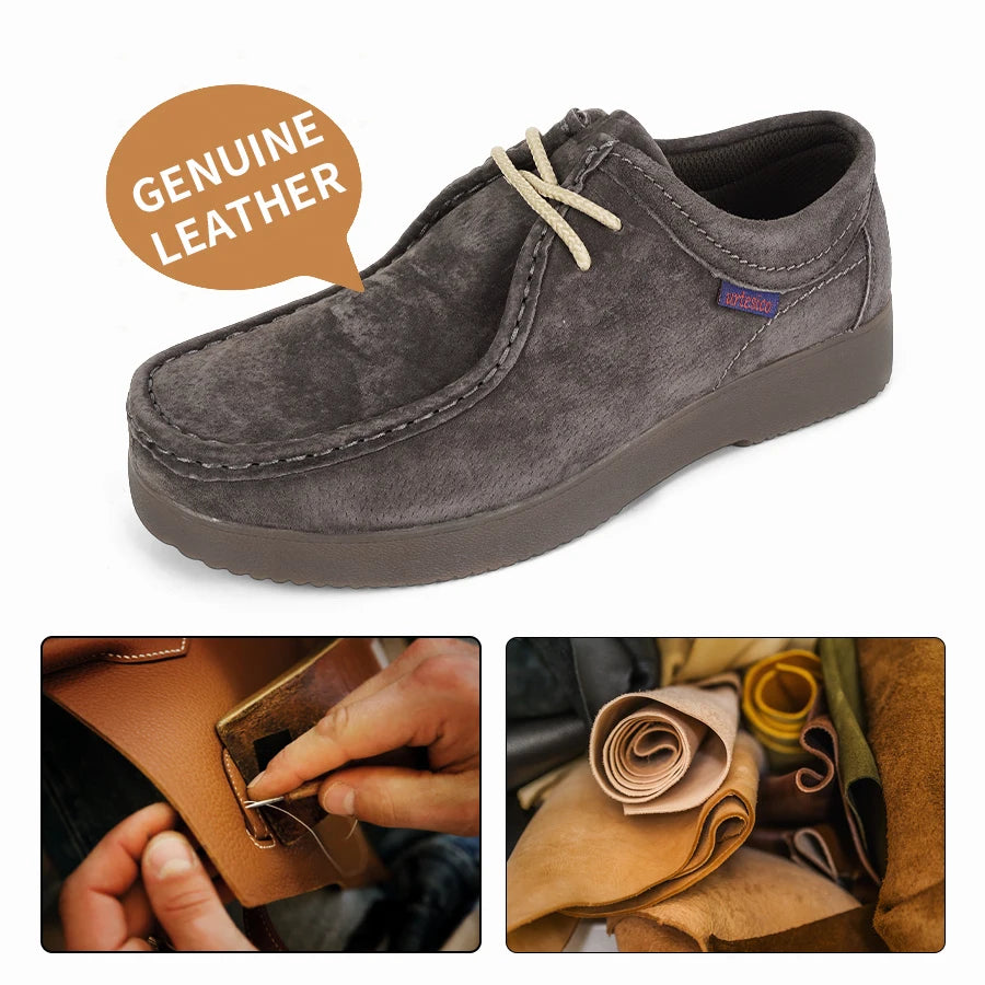 Men's Premium Leather Hand-Sewn Shoes Fashionable Casual  Loafers Shoes Elegant Mocasins Man Shoes,Suit For Daily Wear&Working