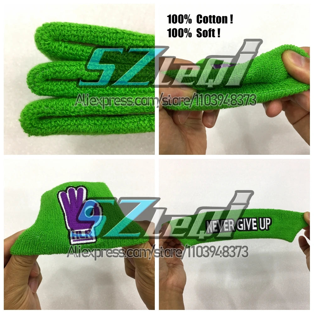 2024 Cotton Unisex Sports Sweatband For JOHN CENA Wristband Gym Running Safety Wrist Support Brace Wrap Bandage Wrist Protector