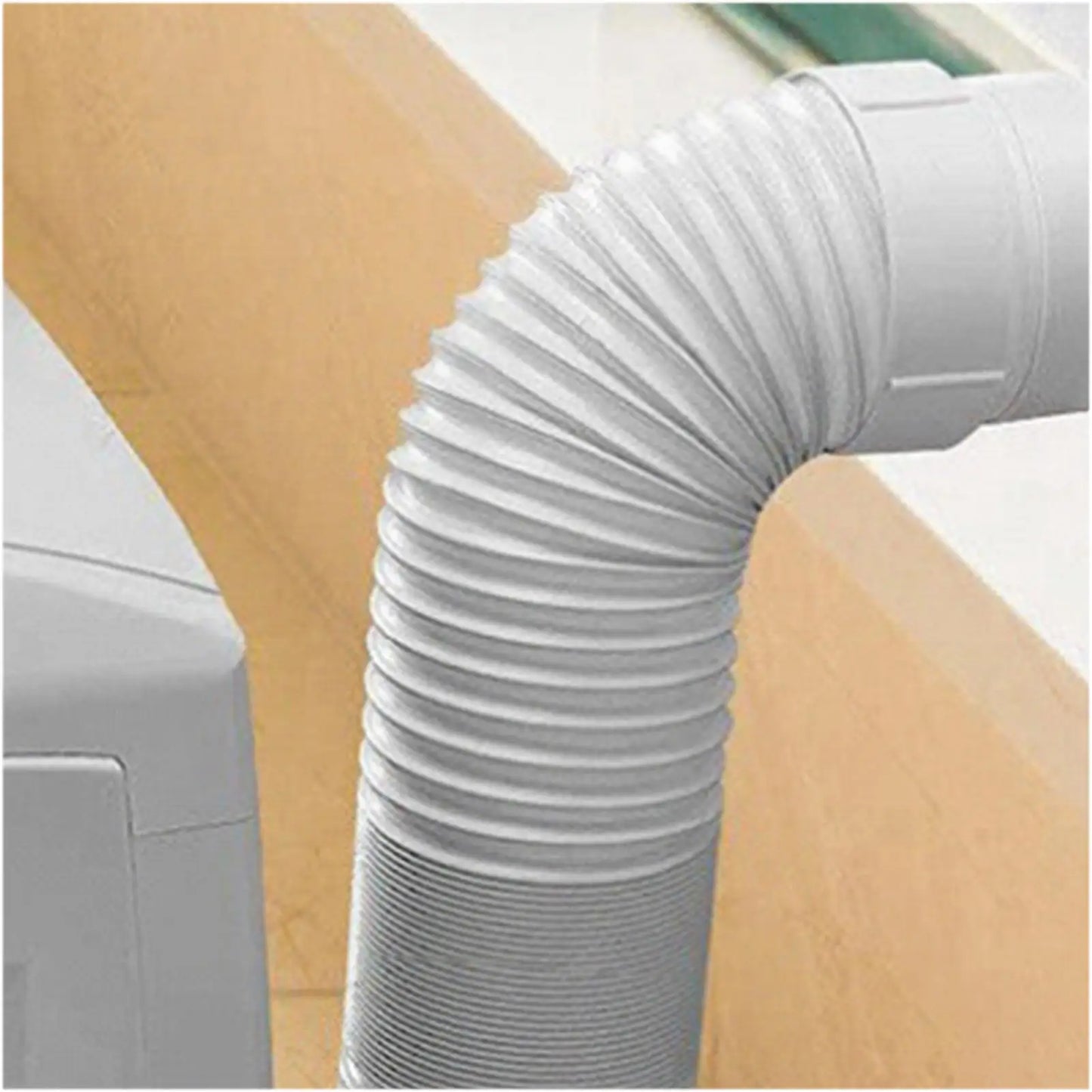 5.1/5.9" Diameter Portable AC Vent Hose Duct Outlet Mobile Air Conditioning Accessories Telescopic  Thickened Exhaust Pipe
