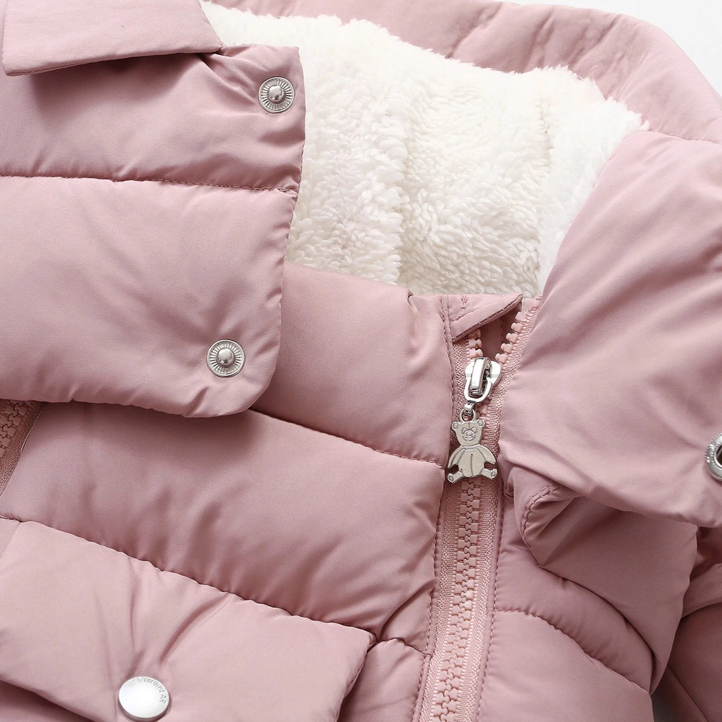 Ircomll Winter Baby Jumpsuit Thick Warm Infant Hooded Inside Fleece Jacket Newborn Boy Girl Coat Overalls Cotton Down Jacket