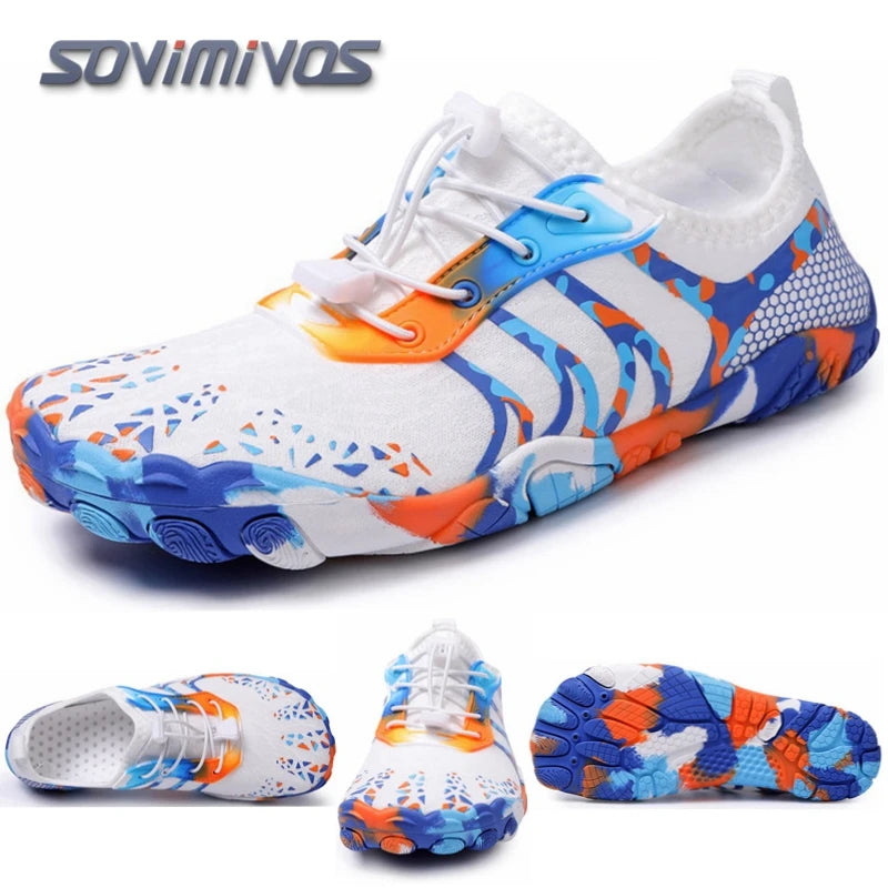 Unisex Beach Water Shoes Quick-Drying Swimming Aqua Shoes Seaside Slippers Surf Upstream Light Sports Water Sneaker barfusschuhe