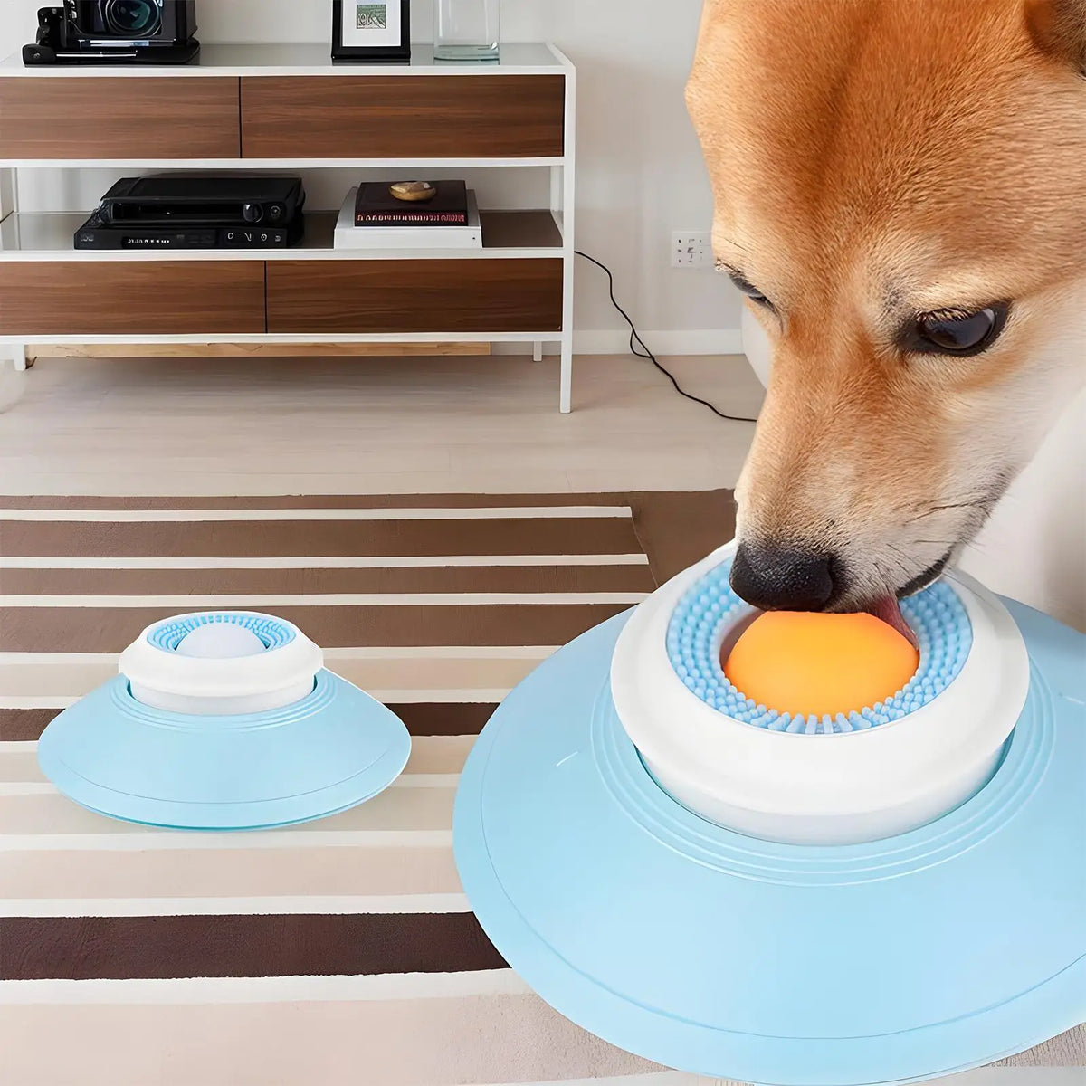 Pets Lick Toys  Interactive Dog Toys Slow Feeder Food Dispenser For Puppy Training Enrichment Cat Feeding Crate Pet Supplies