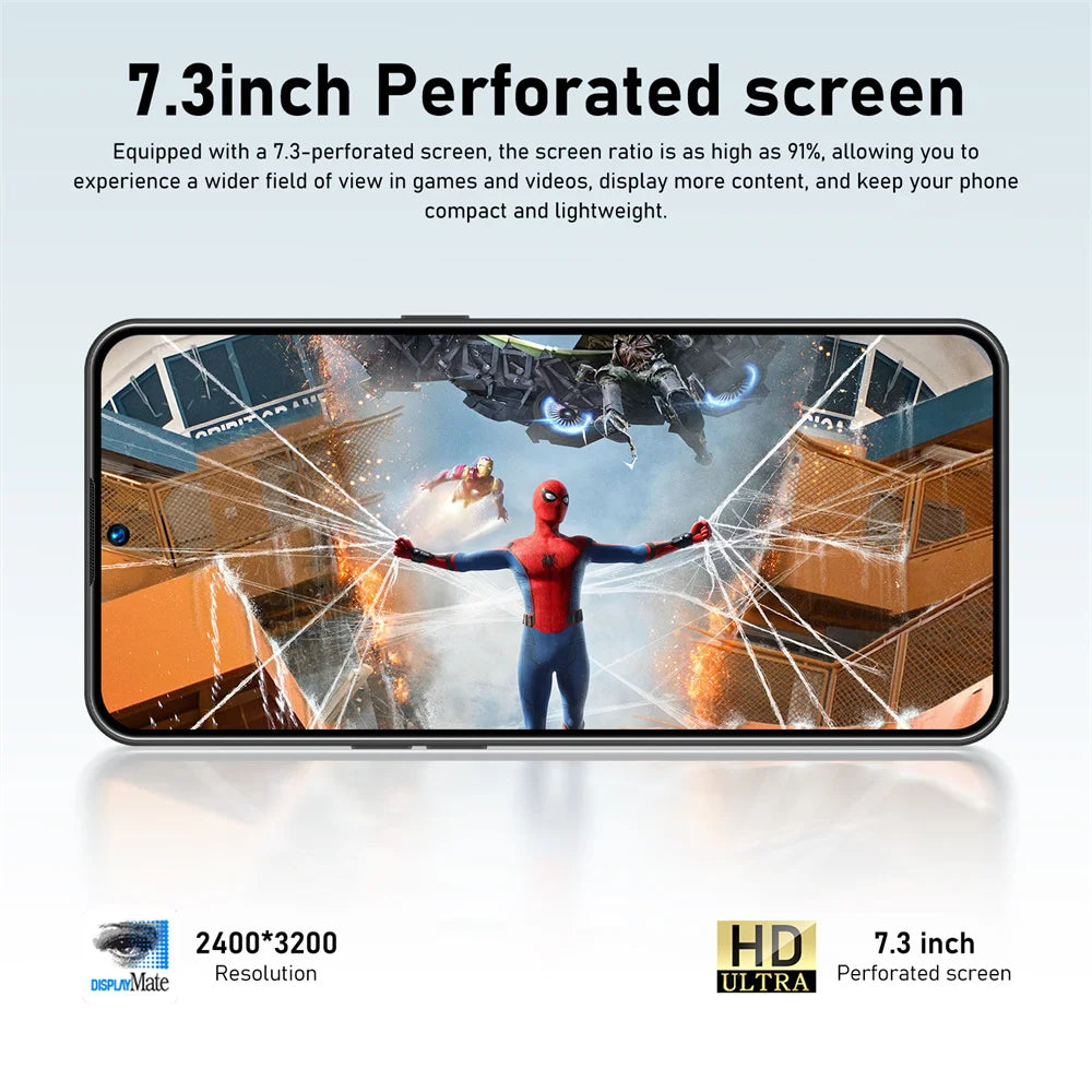 Cheap Mobile Phones Silicone Protective Cover for S28 Ultra Smartphone Accessories 7.3HD High-quality Cell Phone Case Android 5G