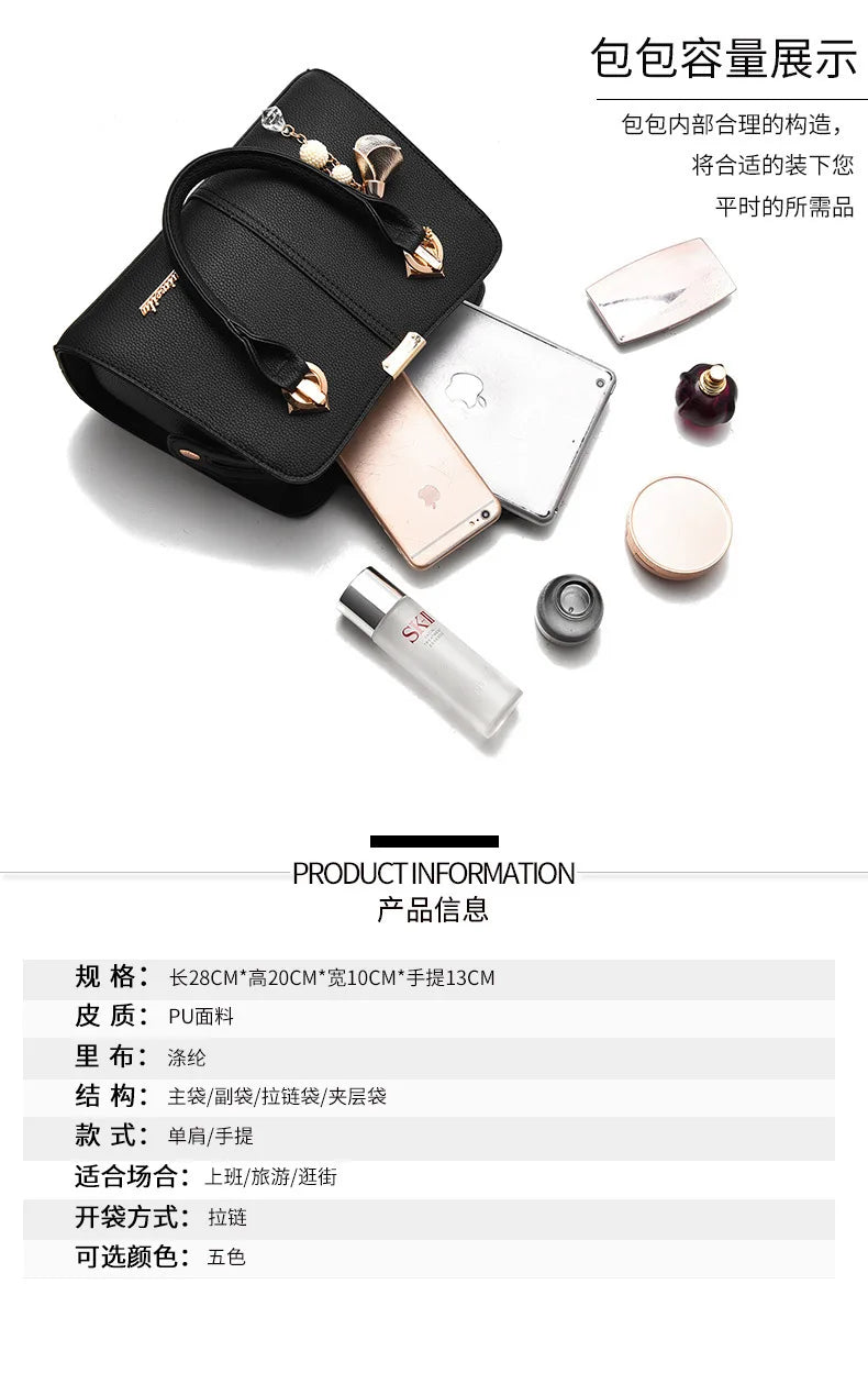 New Women bag Handbags Bag for 2027 Female luxury designer shoulder bags women Large capacity fashion crossbody bag