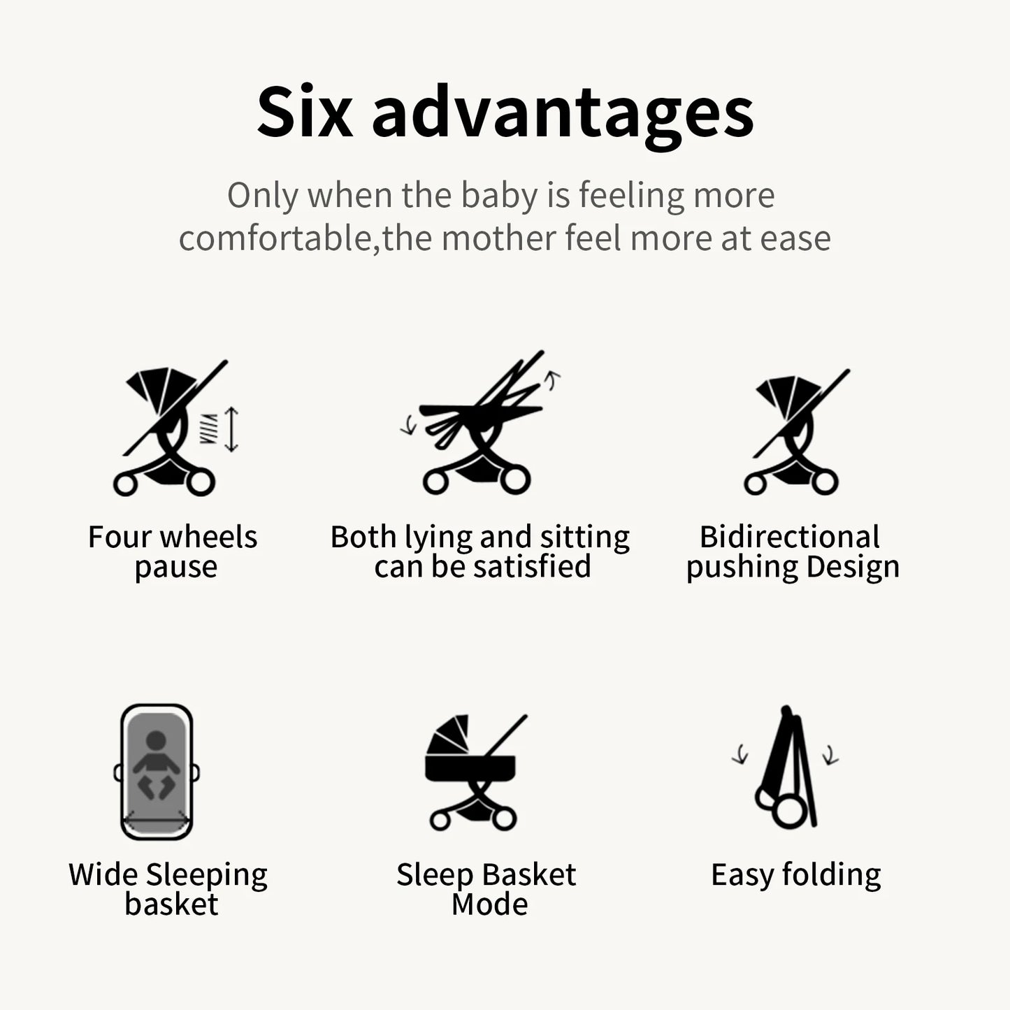 baby stroller infant car seat stroller 3 in 1 lightweight stroller travel system stroller newborn stroller bebe pram mother kids