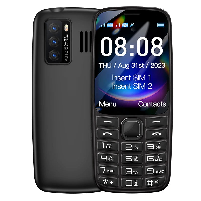C99(H11) 4G Button Phone 2.4inches TFT Screen Dual SIM Dual Standby Voice King Alarm Clock 1500mAh Battery Torch CellPhone