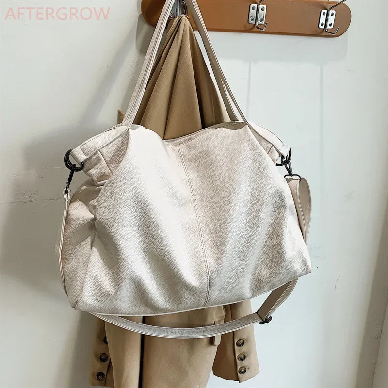Women Large Handbag Large Shopping Bag Handbag High Quality Soft Leather Crossbody Bag Women Travel Shoulder Bag