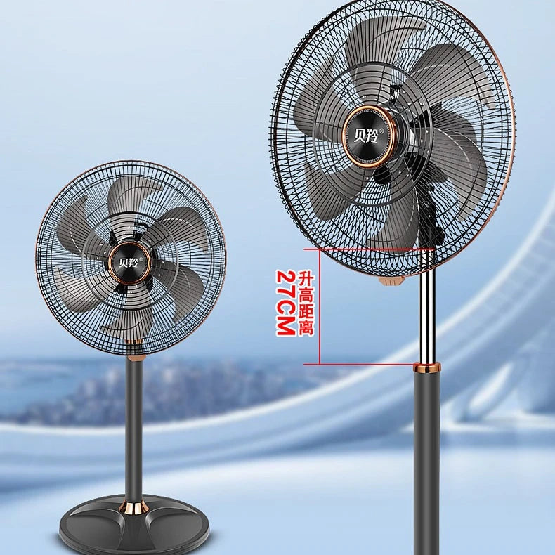 Commercial Floor-to-Ceiling Electric Fan Large Wind Industrial Moving Head Silent Remote Control fan