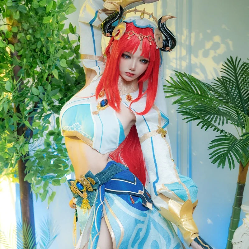 Halloween Carnival Party Dress Role Playing Outfits Nilou Cosplay Costume Headwear Accessories Nilou Cosplay Women 2026