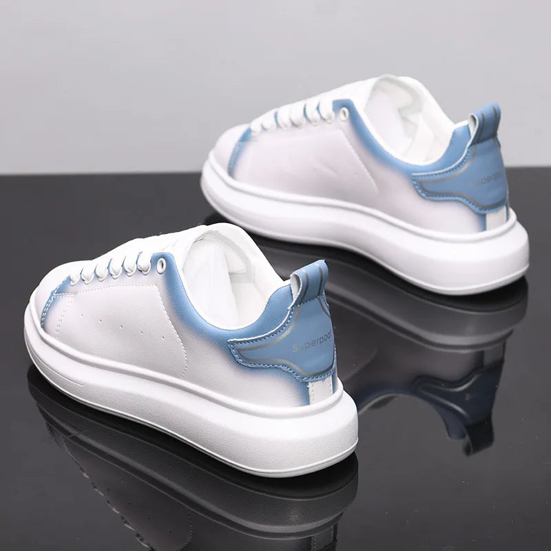 New Luxury Design Sneakers For Men Fashion White Board-shoe Soft Women Walking Shoes Running Shoes Couples Sneakers Tennis shoes